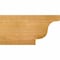 Ekena Millwork Newport Rough Sawn Rafter Tail, Western Red Cedar, 4"W x 8"H x 16"L RFT04X08X16NEW00RWR - alternate 2